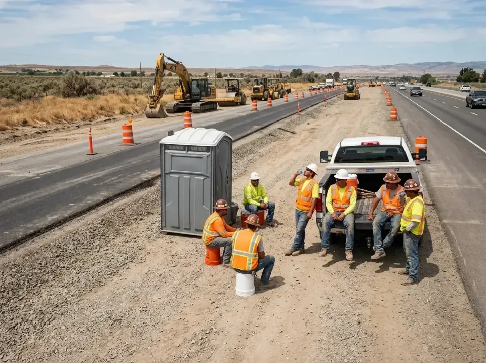 highway-road-construction-crew-007 — frequently asked questions, Porta Potty and Restroom Rentals in Osage City, KS